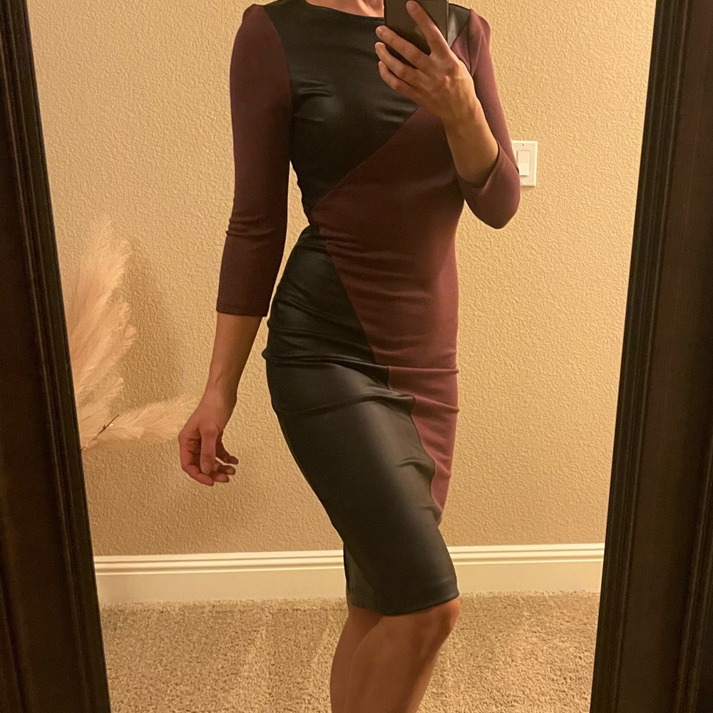 Venus color block dress